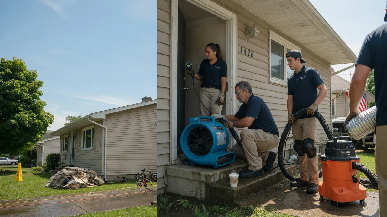 Water Damage Restoration in Courtenay, ND near me